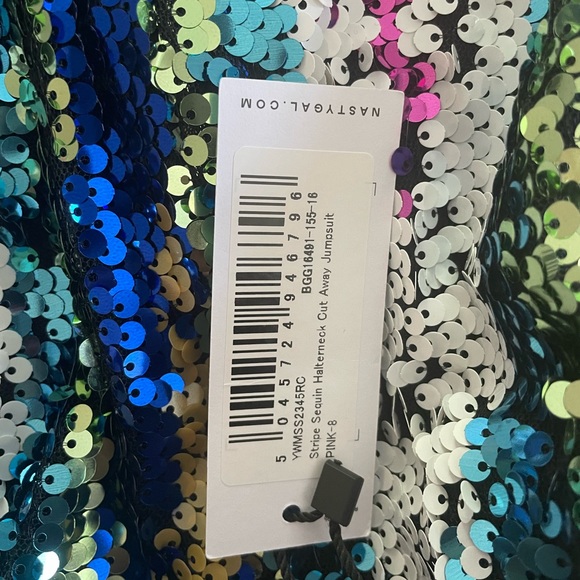 Nasty Gal Multicolor Sequin Jumpsuit - Picture 4 of 5